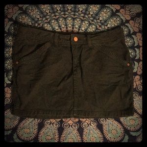 🖤 Black Jean Mini Skirt